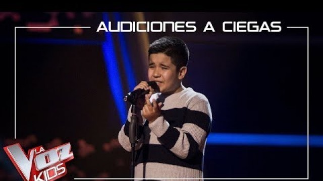 'Levi Díaz canta \'We\'ve only just begun\' | Audiciones a ciegas | La Voz Kids Antena 3 2019'