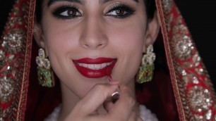 'Traditional Bridal Red Lip - Bridal Makeup | Colorbar Cosmetics'