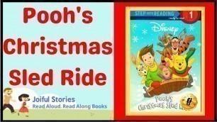 'Pooh\'s Christmas Sled Ride - Joiful Stories Read Aloud Read Along Books'