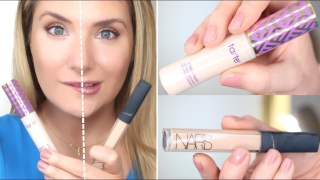 'NARS RADIANT CREAMY CONCEALER VS TARTE SHAPE TAPE'