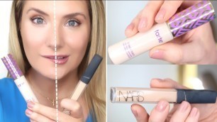 'NARS RADIANT CREAMY CONCEALER VS TARTE SHAPE TAPE'