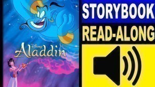 'Aladdin Read Along Story book, Read Aloud Story Books, Books Stories, Aladdin Storybook'