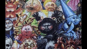 'Garbage Pail Kids - 1000 piece time-lapse jigsaw puzzle.'