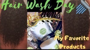 'Hair Wash Day | My Favorite Hair Products | Edens First Naturals'