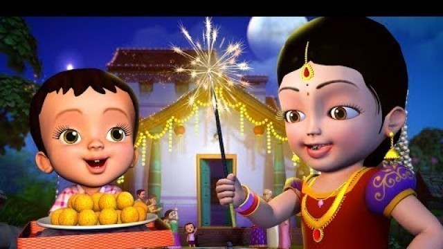 'వచ్చింది, వచ్చింది, దీపావళి పండుగ - Diwali Song | Telugu Rhymes for Children | Infobells'