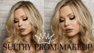 'Prom Makeup 2019 : Sultry Glam Prom Makeup Tutorial'