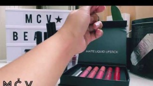 'Vegan Matte Liquid Lipstick || MCV Cosmetics'