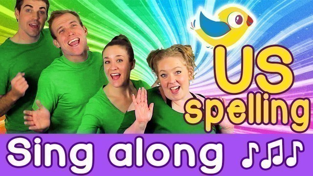 'Sing Along - Colors Song for kids, with lyrics (US spelling)'