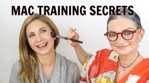 'MAC Training Secrets Reveled Part 4 | My Old MAC Boss Does My Makeup'