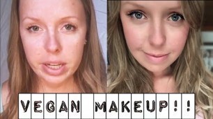 'The Best VEGAN MAKEUP + My Makeup Routine'
