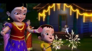 'Chinnu, Chitti & Pappu Diwali Song | Telugu Rhymes for Children | Infobells'