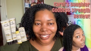 'Carol’s Daughter Goddess Strength First Impression | I’m SHOOKETH!'