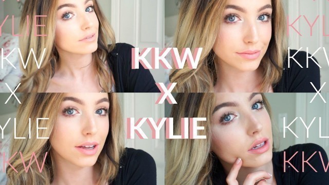 'KKW x KYLIE COSMETICS Collection | First Impressions'
