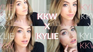 'KKW x KYLIE COSMETICS Collection | First Impressions'
