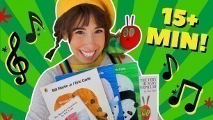 'KIDS BOOKS SING ALONG! Brown Bear & More| Eric Carle Compilation | Sing a Story with Bri Reads'