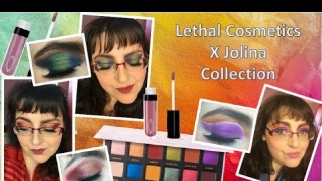 'Lethal Cosmetics X Jolina Collection #HonestMakeupReview #3Looks1Palette'