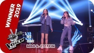 'U2 - One (Mimi & Josefin) | WINNER |  The Voice Kids 2019 | SAT.1'