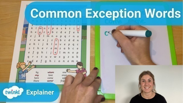 'Top Tips for Common Exception Word Word Searches'