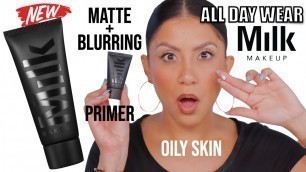 '*new* MILK MAKEUP PORE ECLIPSE MATTE BLURRING PRIMER + ALL DAY WEAR *oily skin* | MagdalineJanet'
