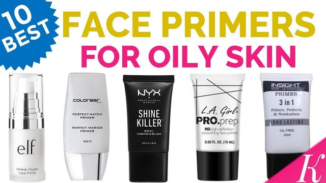 '10 Best Face Primer for Oily Skin in India with Price | Product for large pores'