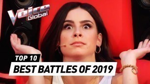 'TOP 10 | BEST BATTLES OF 2019 | The Voice Kids Rewind'