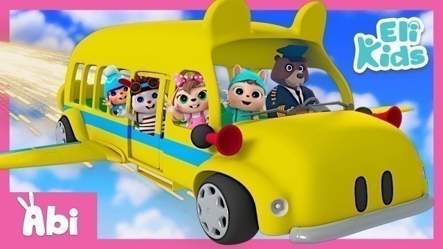 'Flying Bus Song | Eli Kids Songs & Nursery Rhymes'