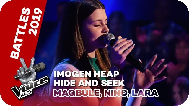 'Imogen Heap - Hide And Seek (Magbule, Nino, Lara) | Battle | The Voice Kids 2019 | SAT.1'