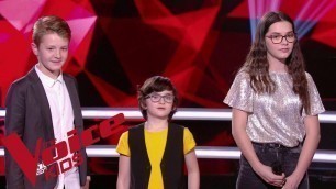 'Gaspard VS Marie VS Kylian - Fils à papa | Vianney | The Voice Kids France 2019 | Battles'
