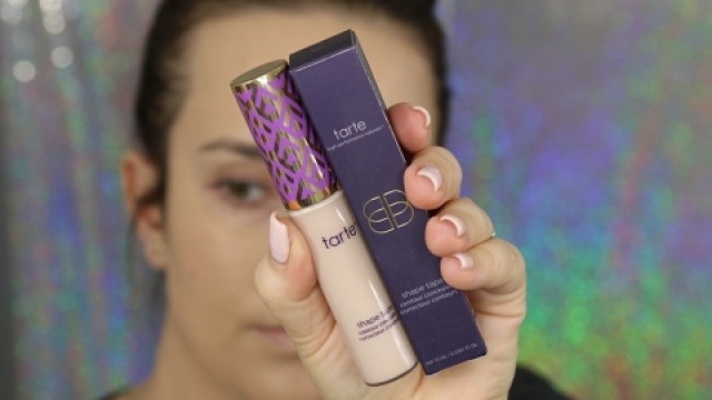 'pierwsze wrażenie + test na żywo - korektor TARTE Shape tape concealer - recenzja'