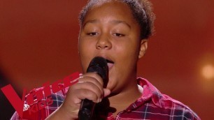 'Bob Marley - Redemption song | Mélia | The Voice Kids France 2018 | Blind Audition'
