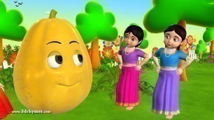 'Learn Telugu Pandlu - Fruits - 3D Animation Preschool Telugu rhymes for children'