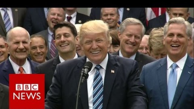 'Trump: Obamacare is \'dead\' - BBC News'