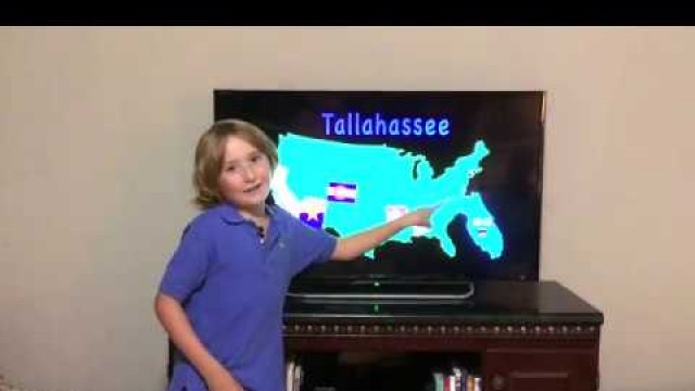 'Elijah Cole Singing United States Song for Kids Learning Tube'