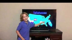 'Elijah Cole Singing United States Song for Kids Learning Tube'
