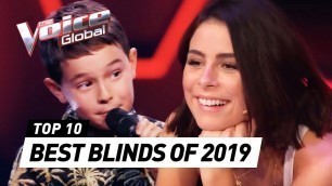 'BEST BLIND AUDITIONS of 2019 | The Voice Kids Rewind'