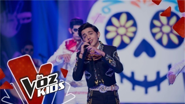 'Luis Ángel Gómez canta Un Poco Loco | La Voz Kids Colombia 2019'
