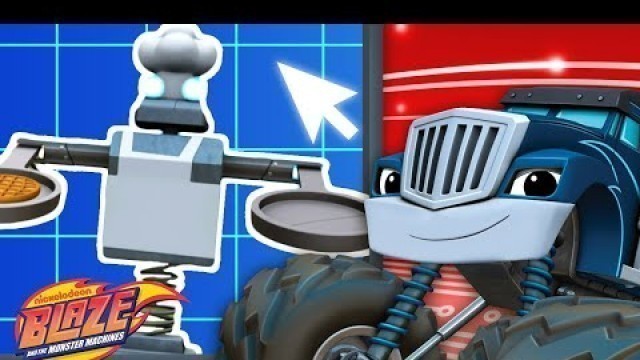 'Crusher Builds Robots #13 | Games For Kids | Blaze and the Monster Machines'