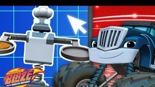 'Crusher Builds Robots #13 | Games For Kids | Blaze and the Monster Machines'
