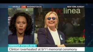 'Tetiana Anderson talks about Hillary Clinton\'s health condition'
