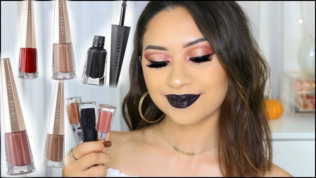 'FENTY BEAUTY STUNNA LIP PAINT UNCUFFED UNBUTTON UNINVITED UNVEIL'