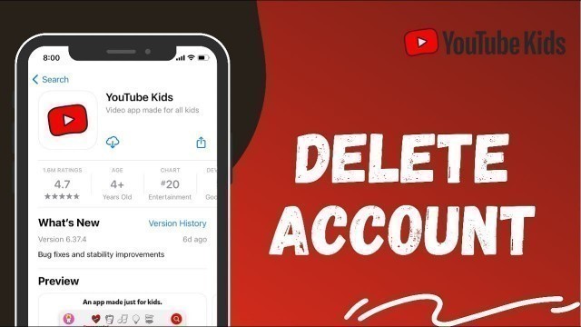 'How to Delete YouTube Kids Account on Mobile'