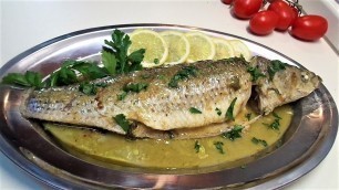 'Easy Fish With Lemon Sauce Italian Style. Easy Fish Recipes.'