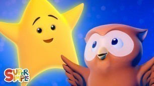 'Star Light, Star Bright | Kids Songs | Super Simple Songs'