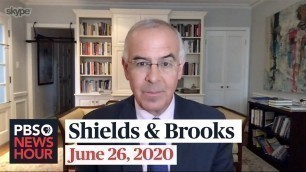 'Shields and Brooks on Trump\'s poll numbers, health care in a pandemic'