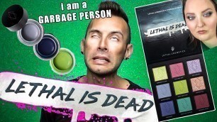 'TheresaIsDead x Lethal Cosmetics No BULLSH*T First Impression! 