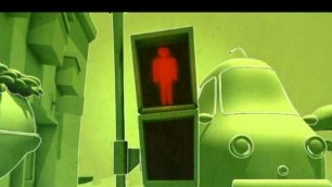 'GreenLight - Pedestrian Traffic Lights - Cartoon videos safety road kids'