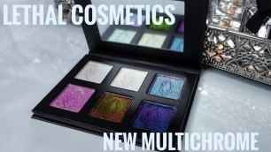 'NEW‼️ MULTICHROME | LETHAL COSMETICS | Swatches | СВОТЧИ @Lethal Cosmetics'