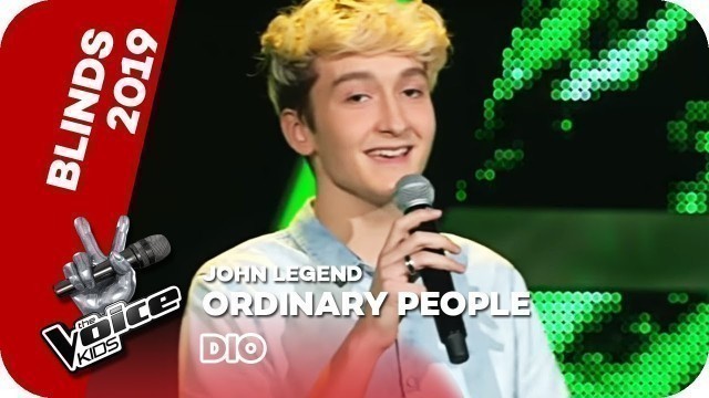 'John Legend - Ordinary People (Dio) | Blind Auditions | The Voice Kids 2019 | SAT.1'