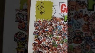 '8.5x11 Print with all 620 OS Characters!! GARBAGE PAIL KIDS!'
