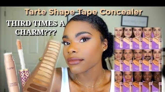 'Last Shot Tarte, Make Me Proud!| Tarte Shape Tape Concealer| IAmEbonyB'